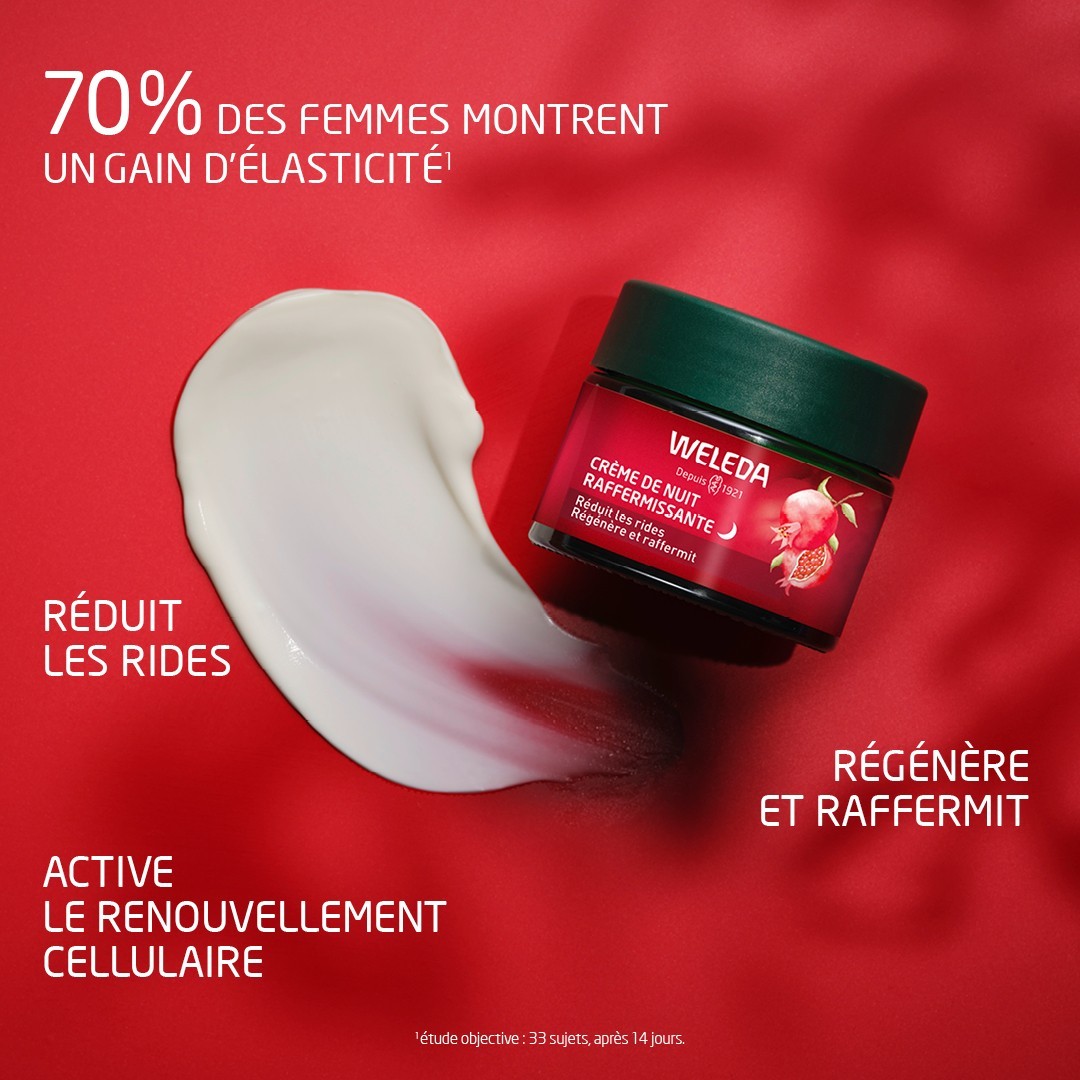 Weleda Crème de Nuit raffermissante GRENADE & MACA - 40 ml