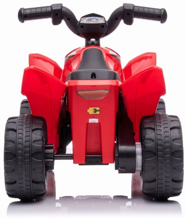 Coche eléctrico infantil Honda H3 TRX Quad para niños de 18 a 36 meses - 6V 4.5Ah - Luz LED - Señal acústica - Rojo