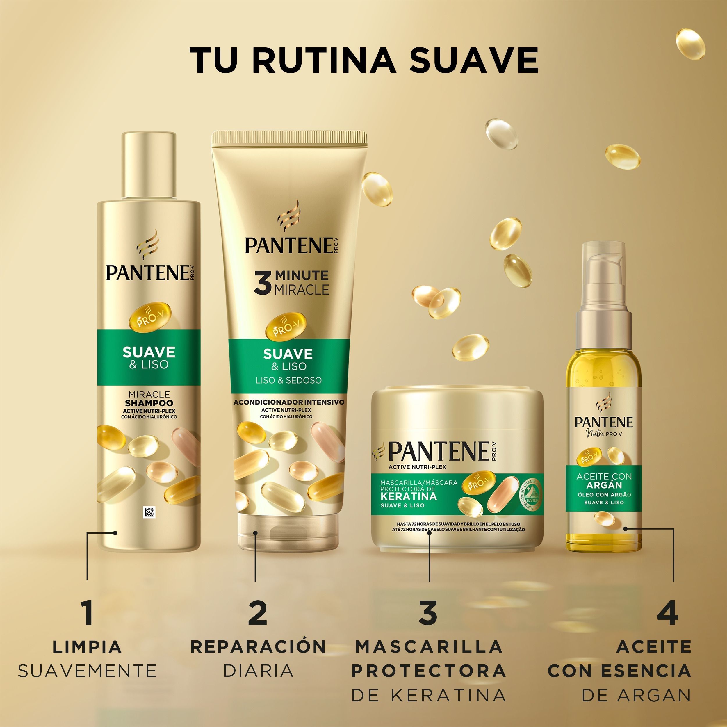 Pro-V Smooth & Sleek čudežni šampon Šamponi