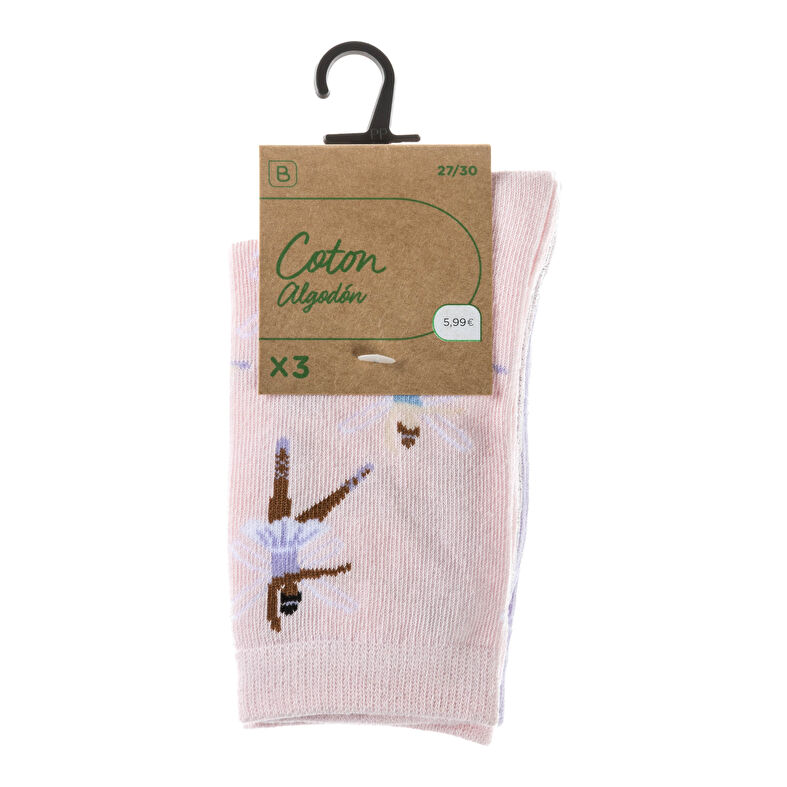 Sokker og strømpebukser Rosa sokker