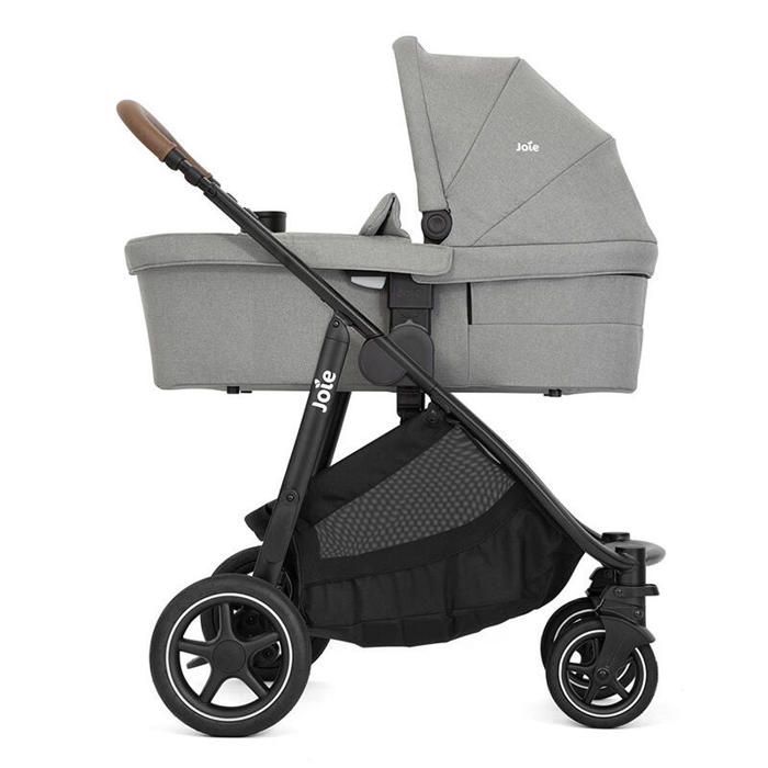 JOIE - Versatrax Trio kinderwagen + i-Snug 2 autostoel + Ramble XL Pebble reiswieg