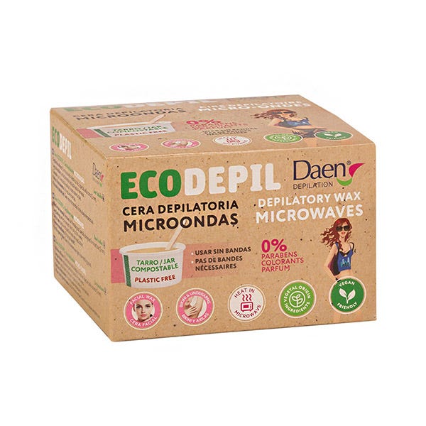 Ecodepil Mikrobølgeovnsfjerningsvoks | 100 g