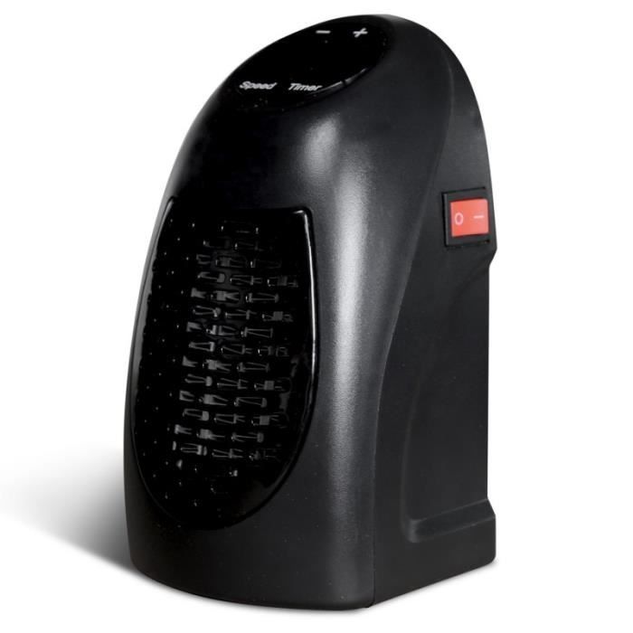 Chauffage d'appoint thermo-céramique - IDMARKET - 400 W - Programmable - Objet connecté - Chaleur douce