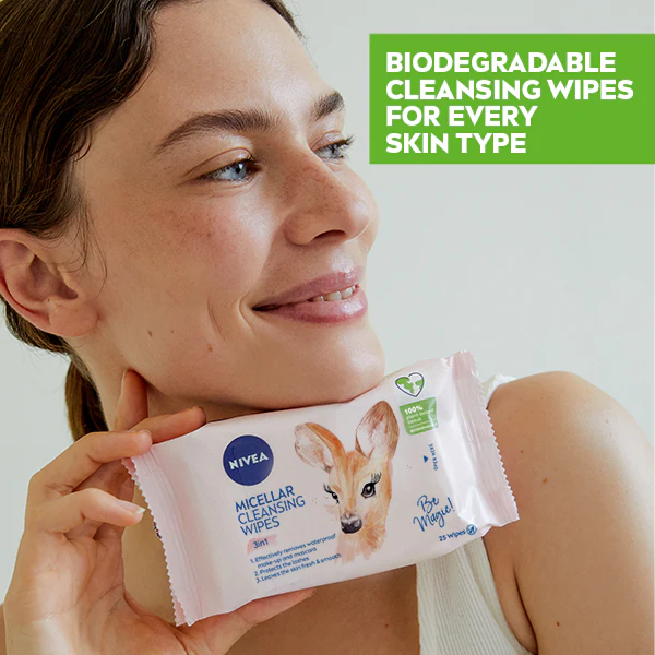 Nivea Micelární čisticí ubrousky pro všechny typy pleti 25 ubrousků
