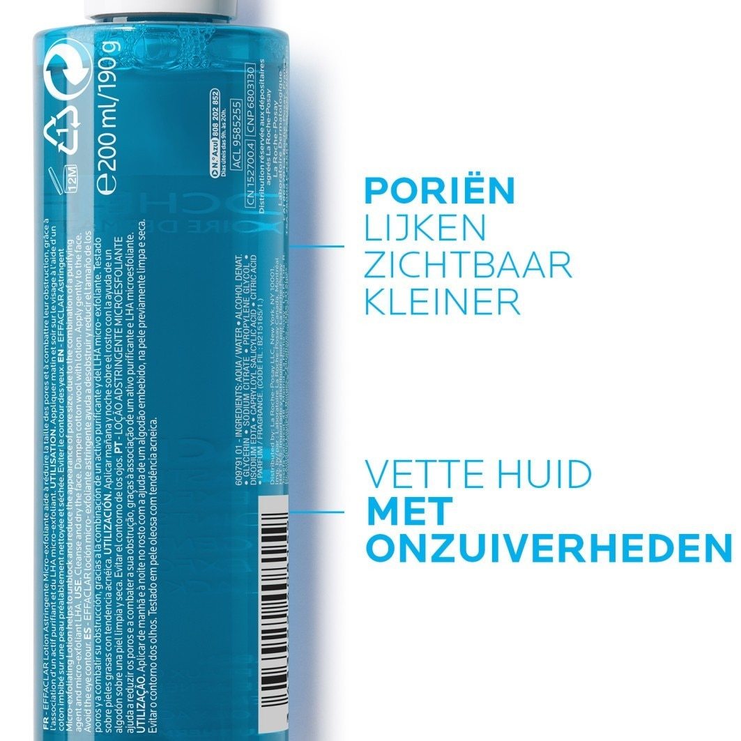 La Roche-Posay Effaclar adstringentni tonik za lice s mikropilingom – 200 ml