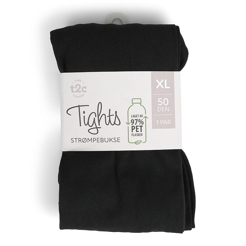 Time 2 Change Strumpfhose, Damengröße XL, 50 Denier, recycelt