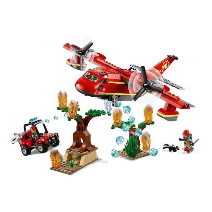 LEGO Cityn palokuntakone - Rakennussarjat - Minihahmoilla ja palontorjuntavälineillä
