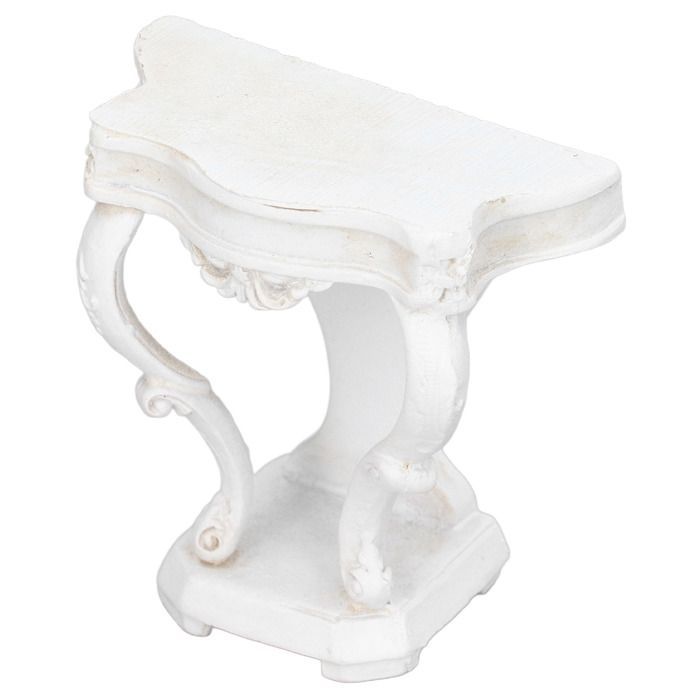 Miniature 1:12 Scale Rococo Style Resin Sideboard for Dollhouse Living Room