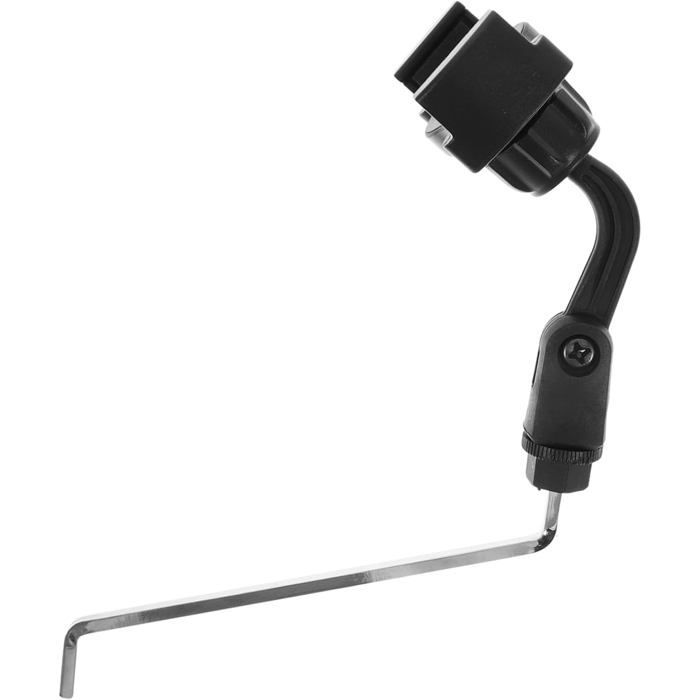 Supporto per telefono per sassofono - FEBEST - 18x8x4 cm - Nero - ABS e acciaio inossidabile - Montaggio sicuro