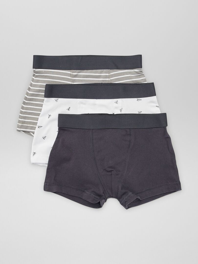 Set van 3 boxershorts - WIT