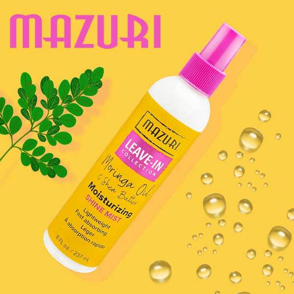 Mazuri Leave In Collection hidratantna maglica za sjaj 237ml