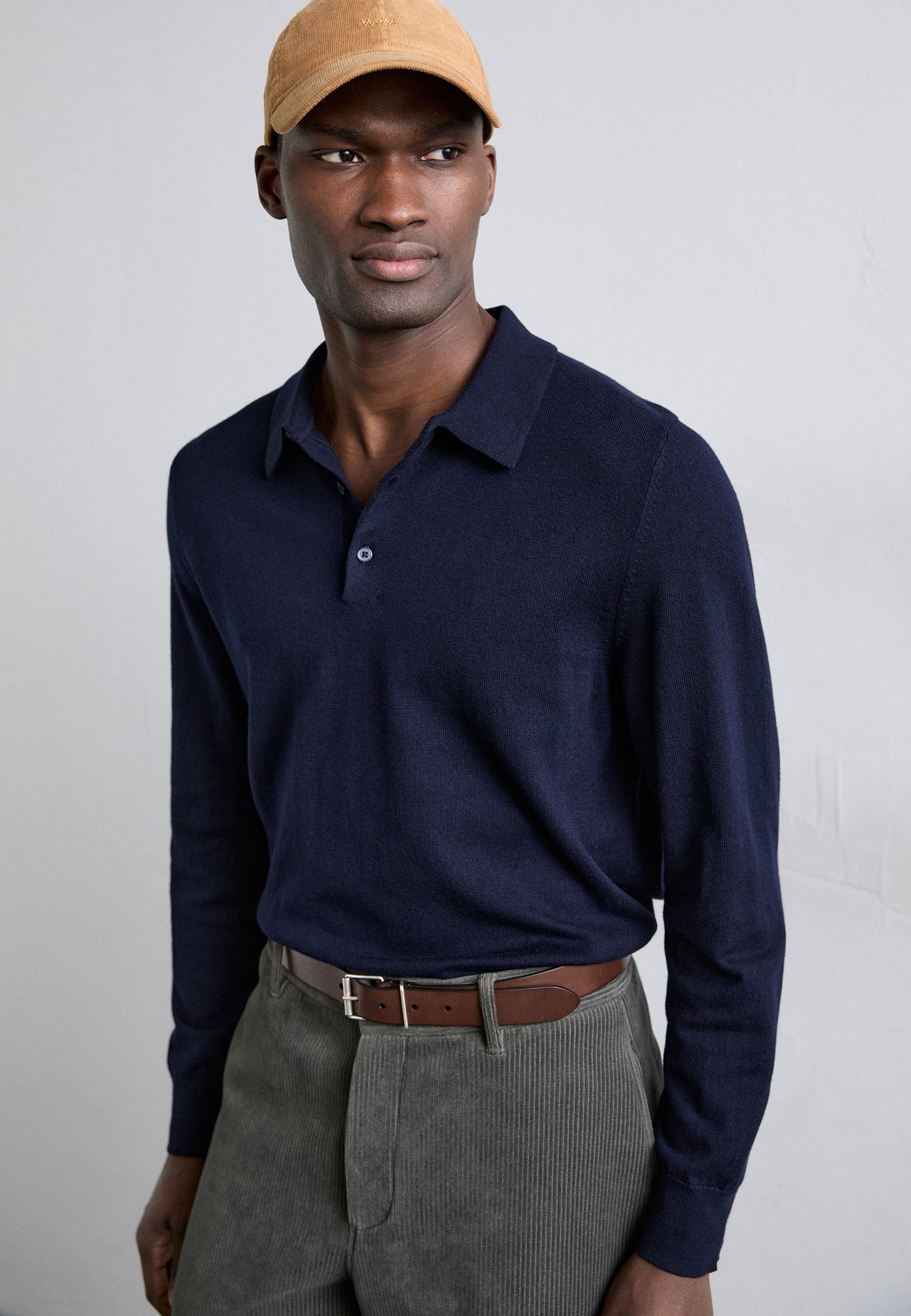 Pulover Filippa K - mornarsko moder