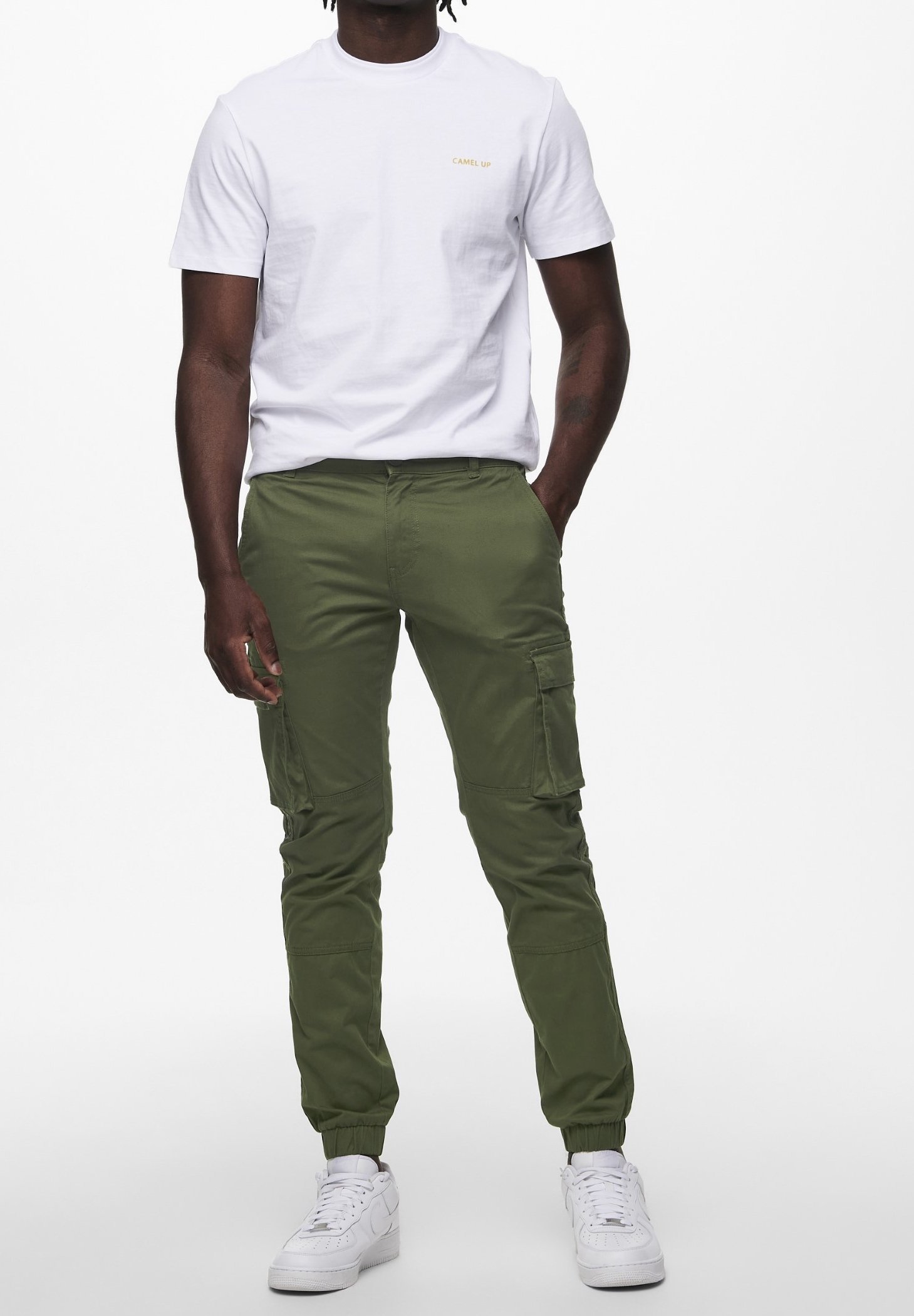 Only & Sons cargobroek - olijfgroen