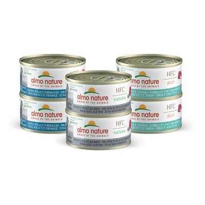 24 sachets de 70 g d'aliment humide pour chat Almo Nature - 20 sachets + 4 sachets offerts !*