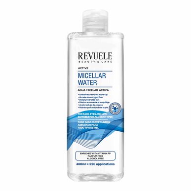 Revuele Micellar Water Aktiv fuktighetsgivende micellarvann med vitamin PP 400 ml 400 ml