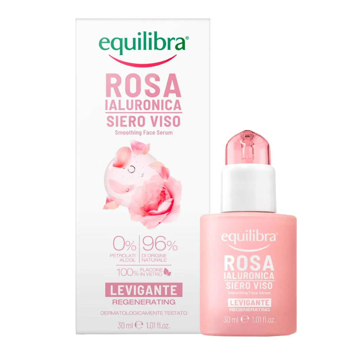 Equilibra Różane Wygładzające serum