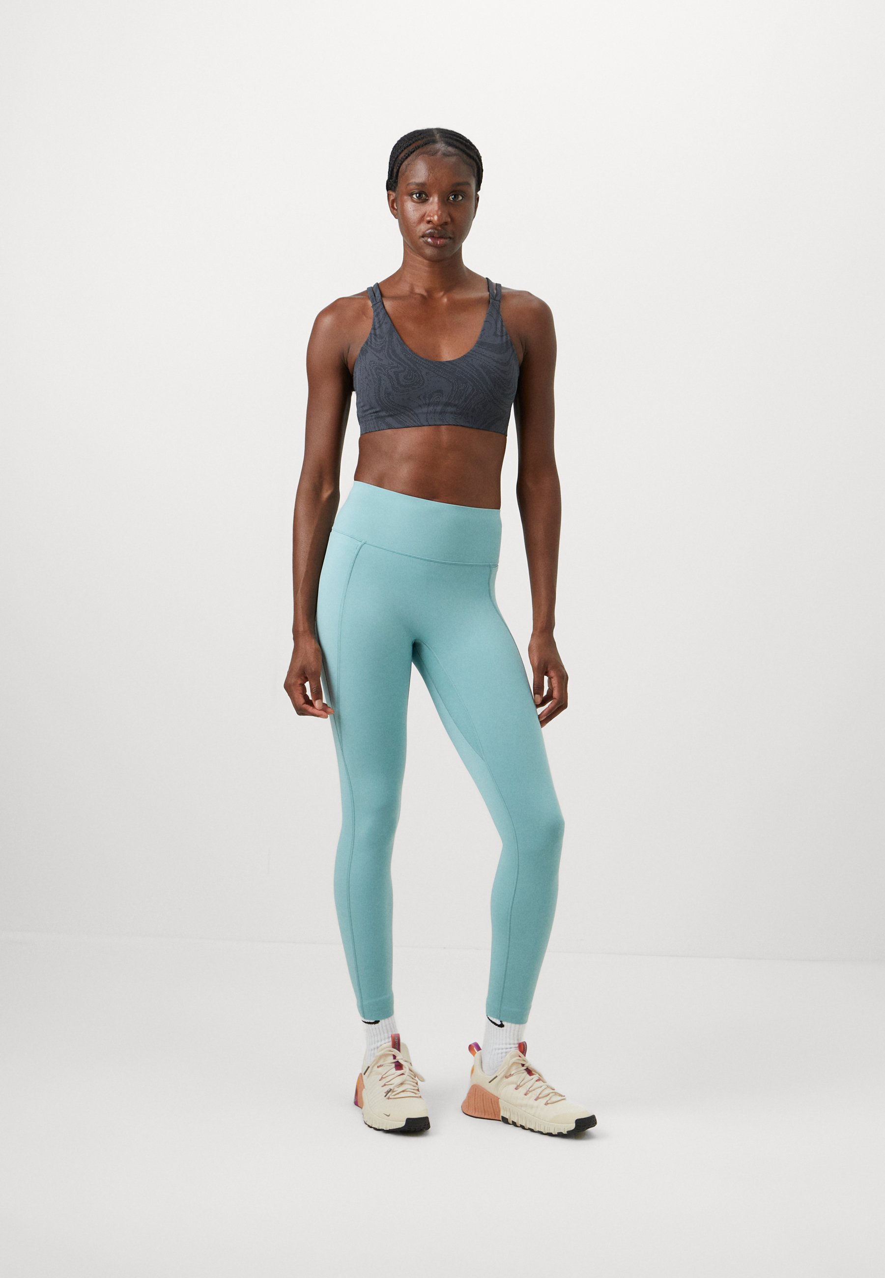 Legging Nike Performance UNIVERSA SEAMLESS FRONT 7/8 - Cannon/Bicoastal