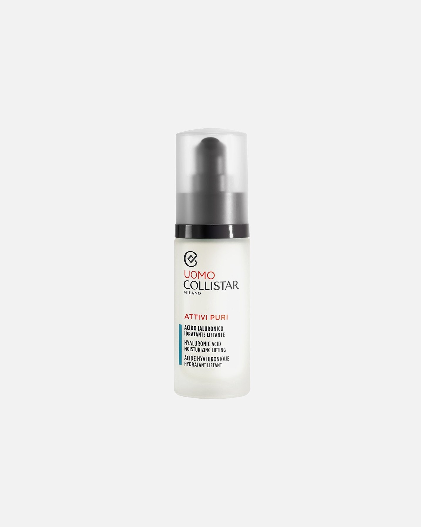 Collistar sérum s kyselinou hyalurónovou Uomo Attivi Puri s kyselinou hyalurónovou - 30 ml