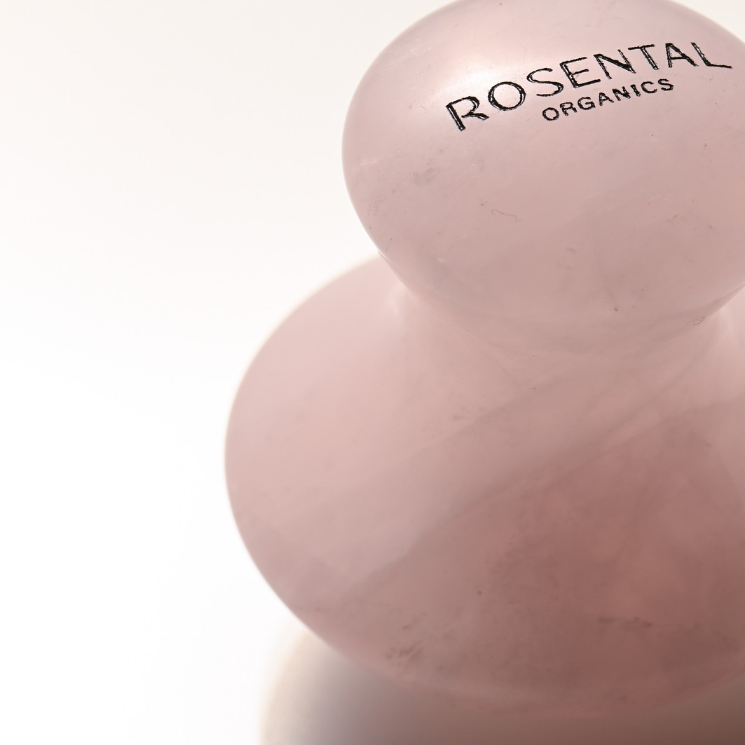 Rosental Organics kapljice za oči z rožnatim kremenom za masažo obraza - 1 par