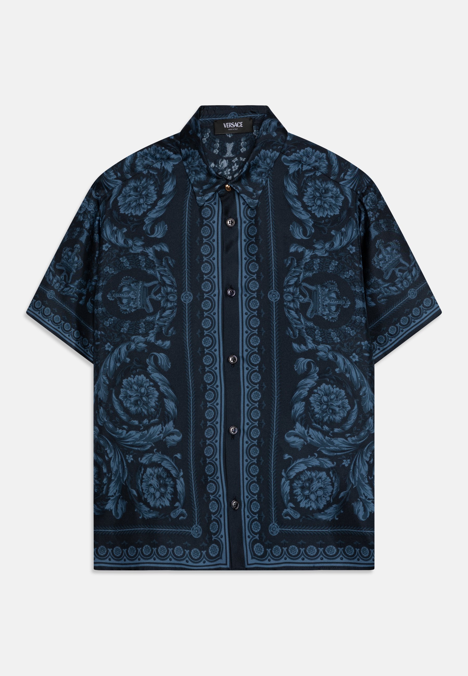 Versace INFORMAL BAROCCO KIDS FOULARD UNISEX - Blouse met knoopsluiting - marineblauw