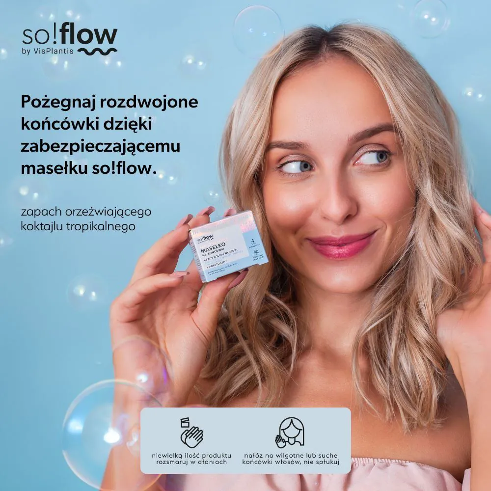So!Flow Masełko do włosów Zabezpieczające Końcówki