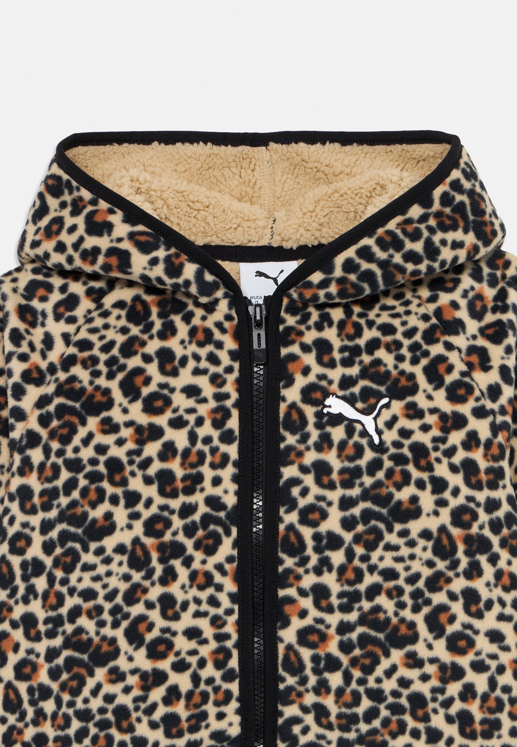 Puma MINICATS JACKET - Fleecejack - alpine sneeuw