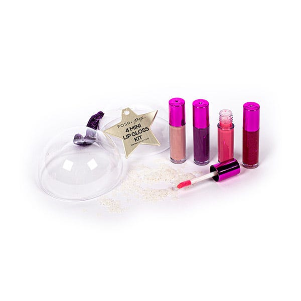 Kit Metall Glam cu 4 luciuri de buze | 1 buc.