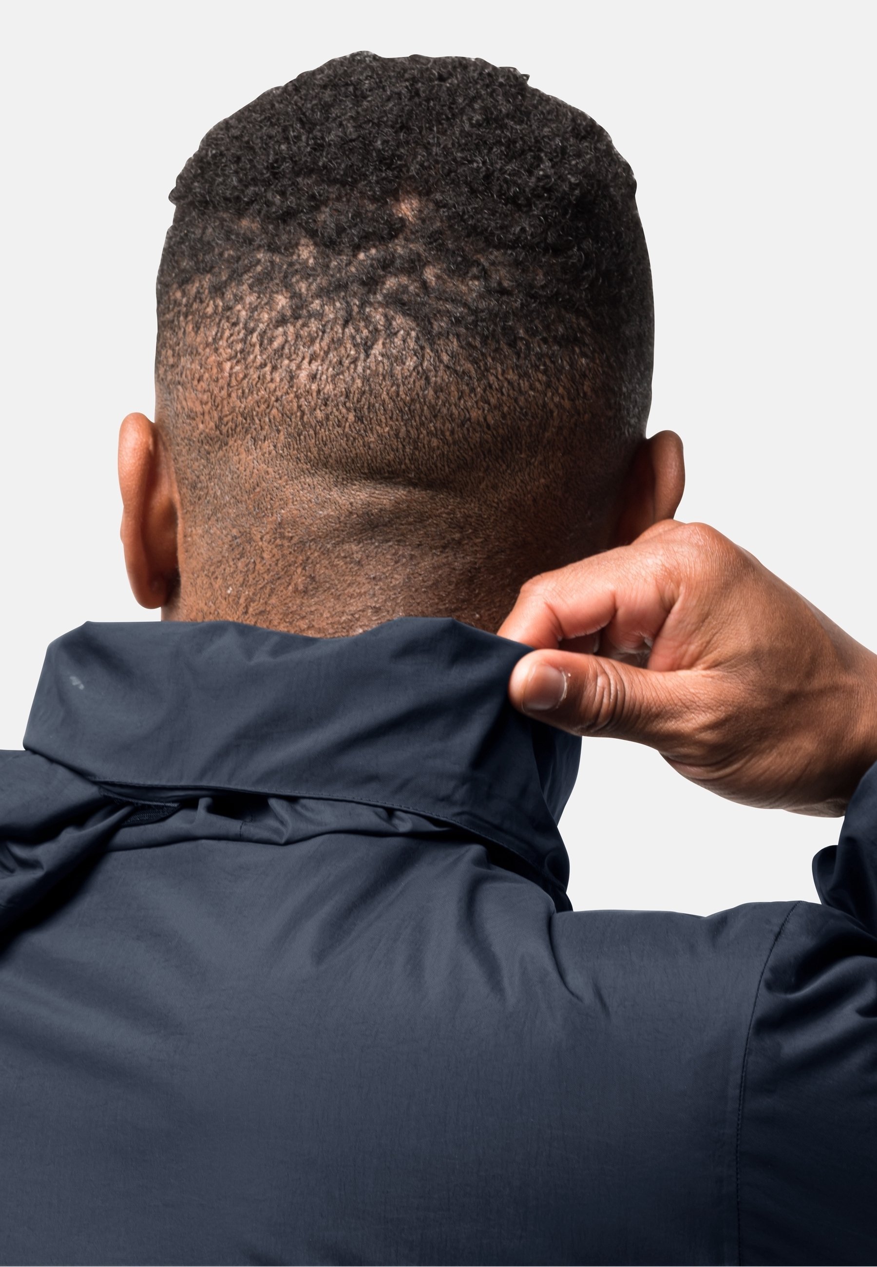 Jack Wolfskin Vanntett jakke - mørkeblå denim