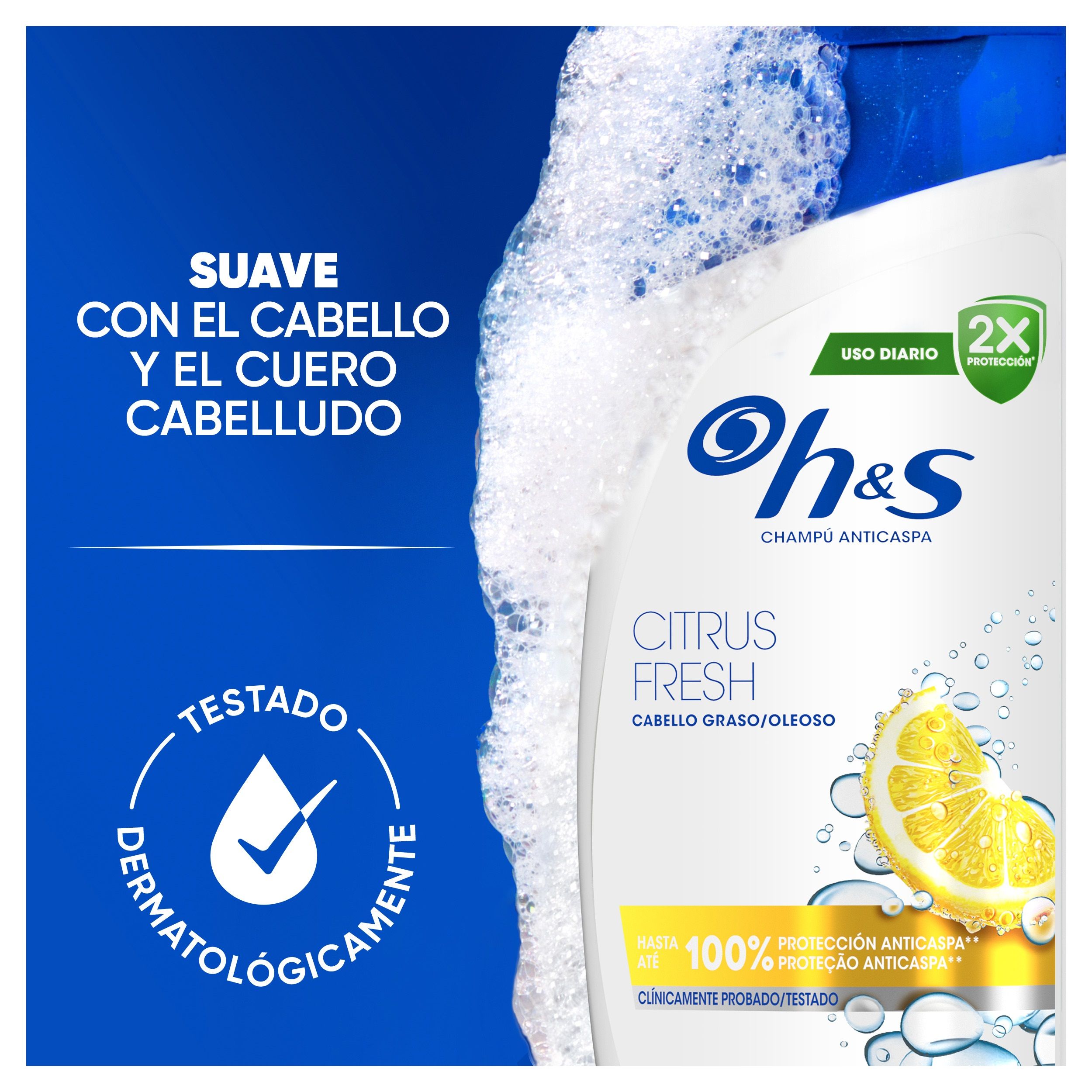 Šampón proti lupinám Citrus Fresh Šampóny proti lupinám