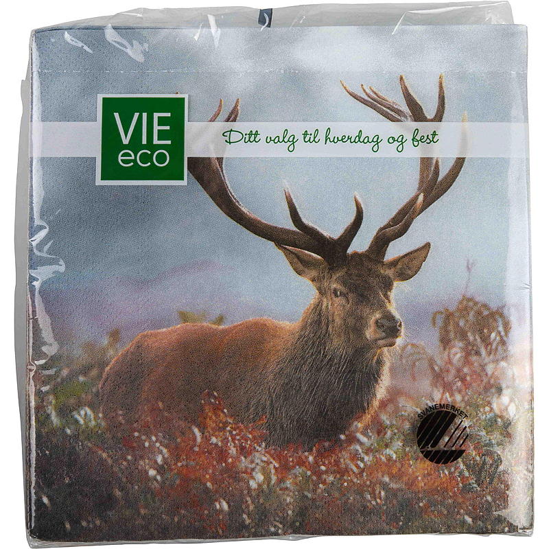 Vie Eco Servietter 20-pakning 33x33 cm, Høst