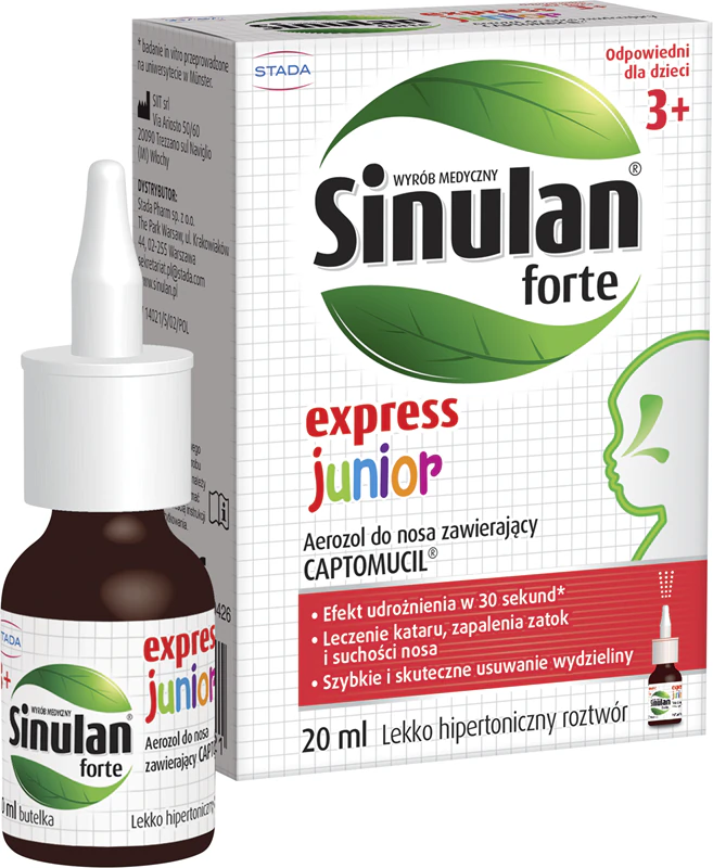 Sinulan Express Junior nosní sprej pro děti