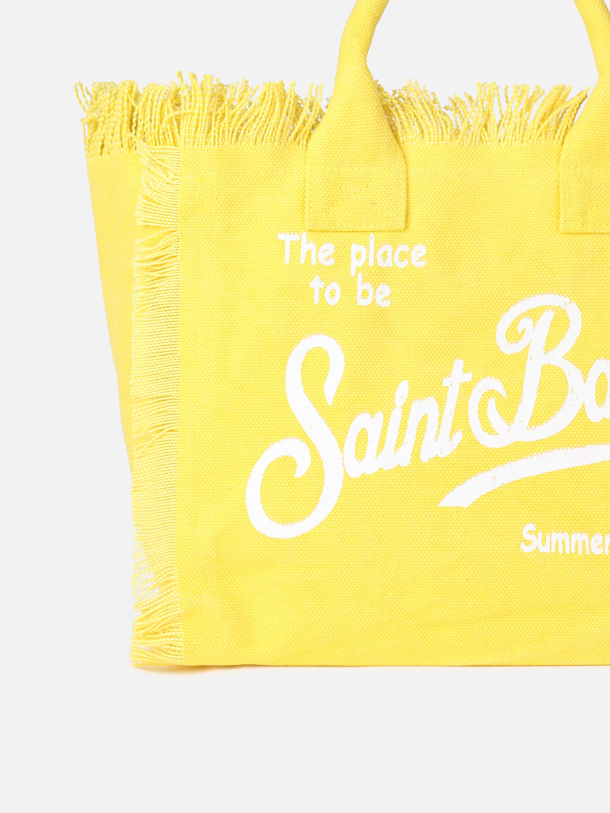 Colette tas van geel katoenen canvas