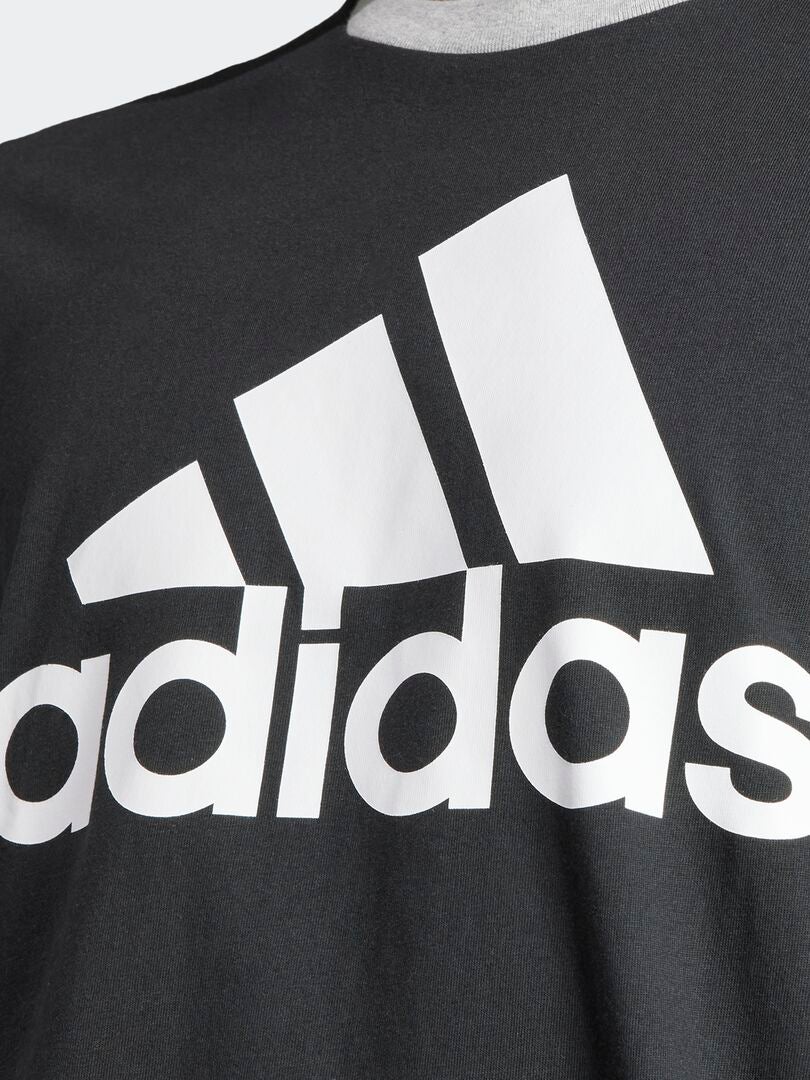 'adidas' T-shirt - ZWART
