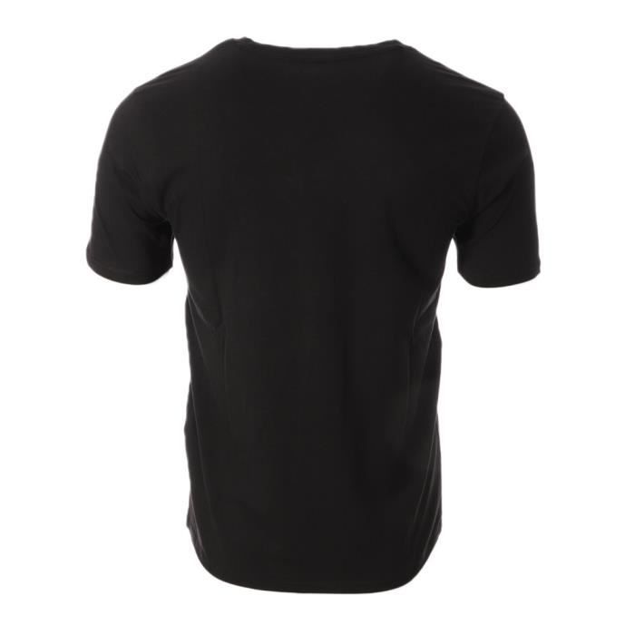 Camiseta para hombre REDSKINS Steelers - Negra - Manga corta - 100% algodón