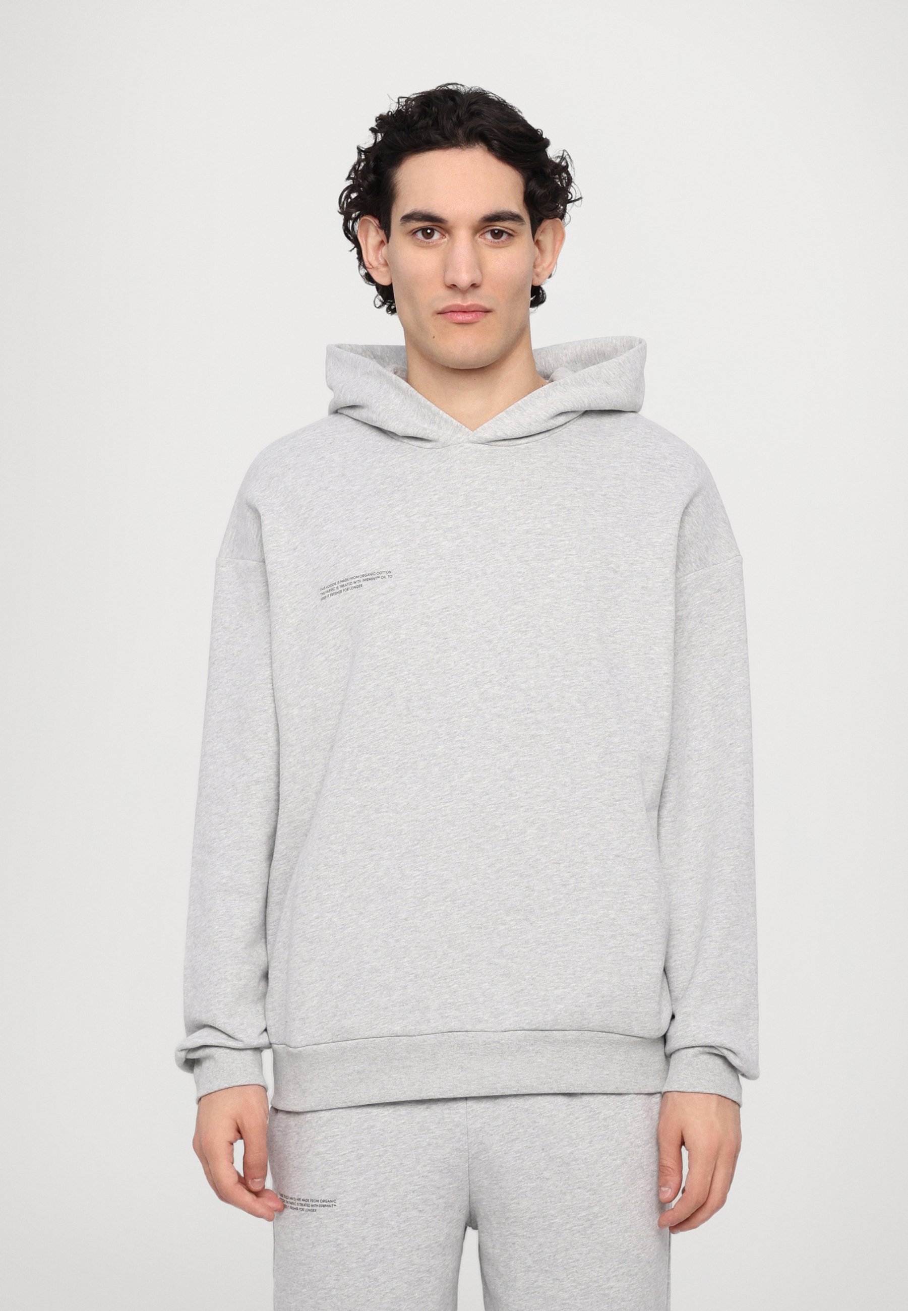 Sweat-shirt unisexe PANGAIA MIDWEIGHT - gris chiné