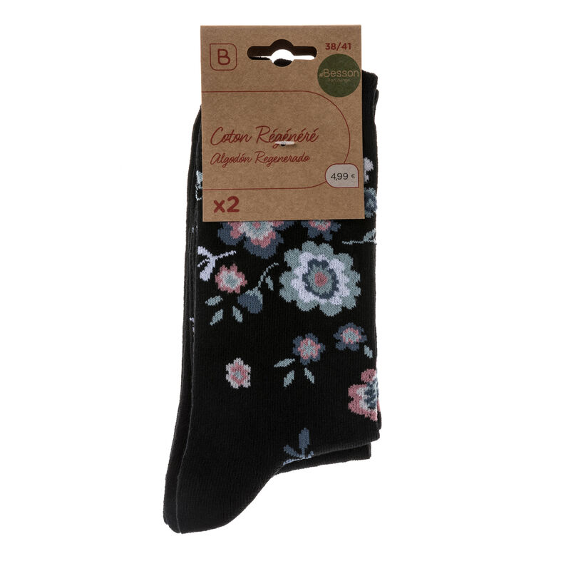Chaussettes et collants Femme Noir