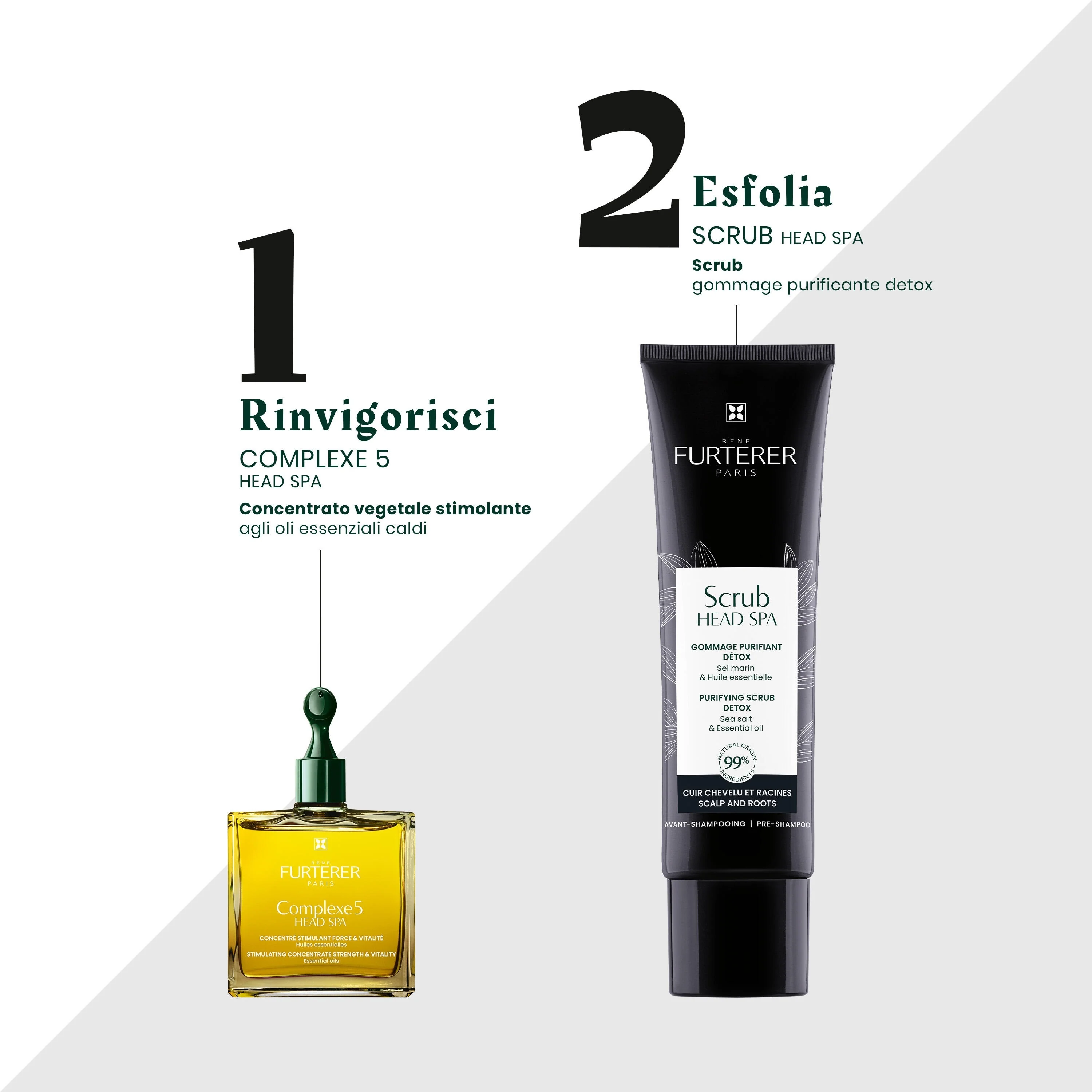Head Spa Scrub - Gommage Purifiant Détox - Scrub Capelli, Trattamento Cuoio Capelluto