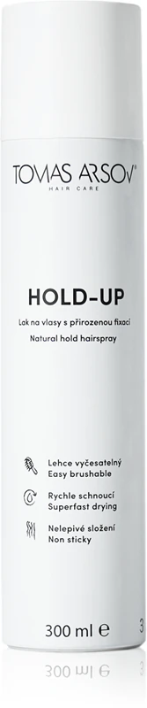 Spray de cabelo Tomas Arsov Hold-Up, fixação média.