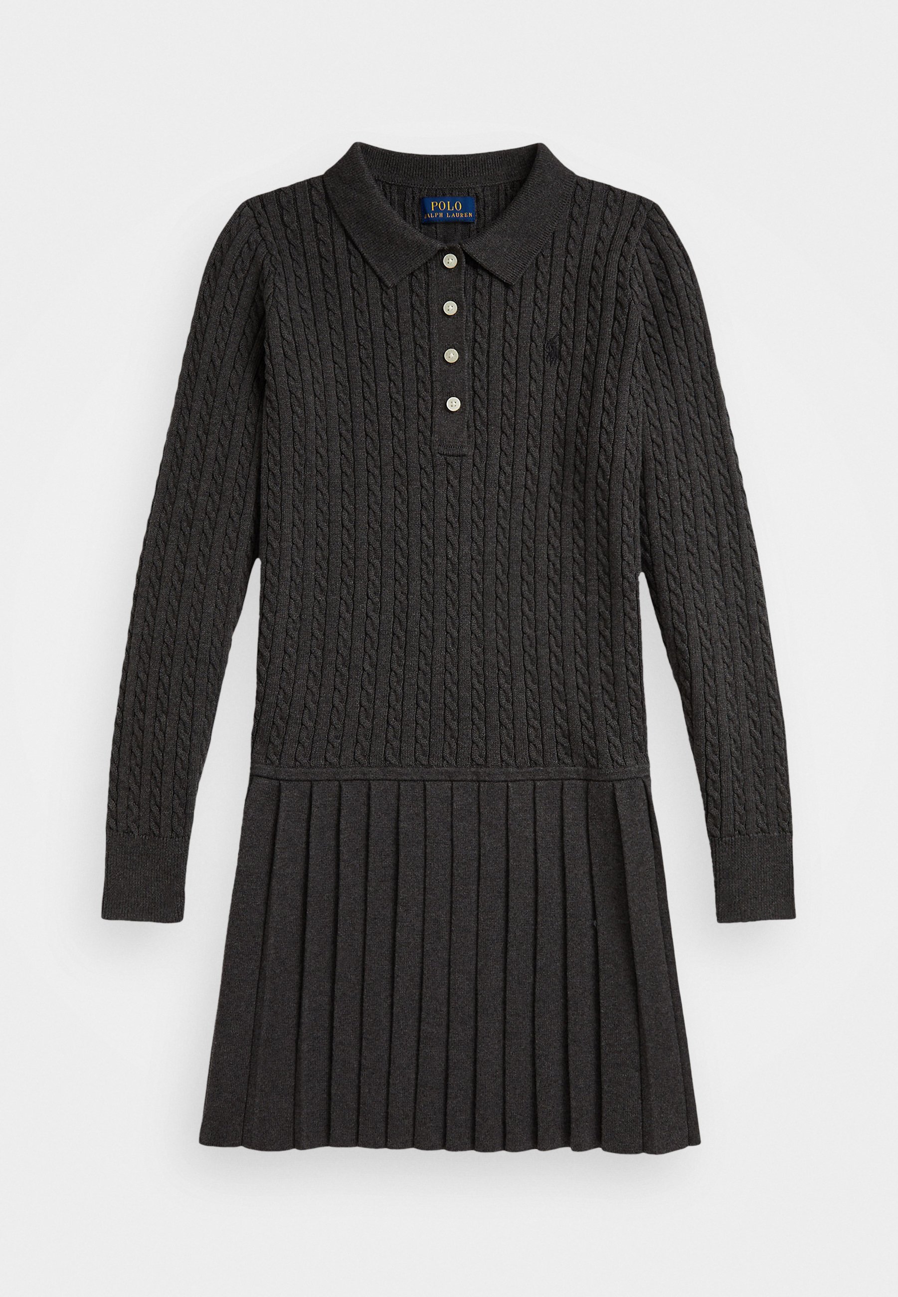 Robe pull Polo Ralph Lauren Mini Câblée - Robe pull - Windsor Heather