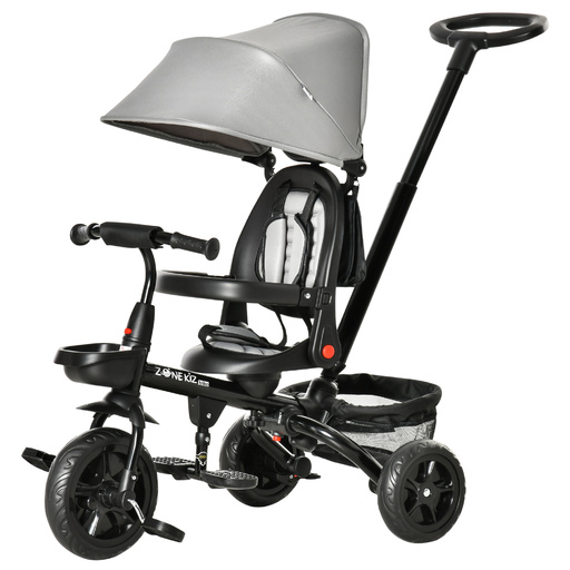  Homcom 4-in-1 bērnu trīsritenis