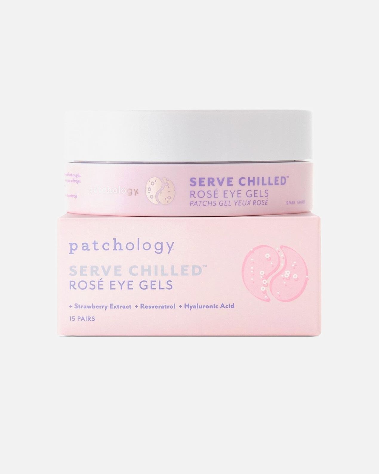 Patchology Rose acu želejas spilventiņi - 15 pāri