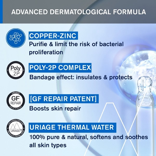Uriage Bariéderm-CICA krém s mědí a zinkem SPF50+ 40ml