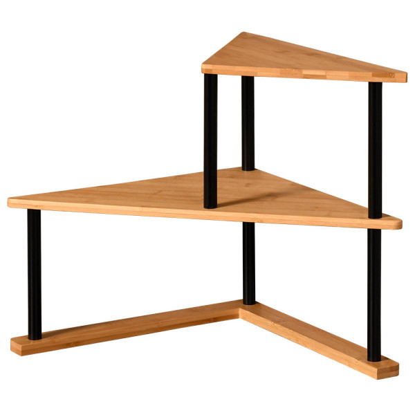 Naróżny organizer kuchenny, 2 półki, 40,5 x 41 cm