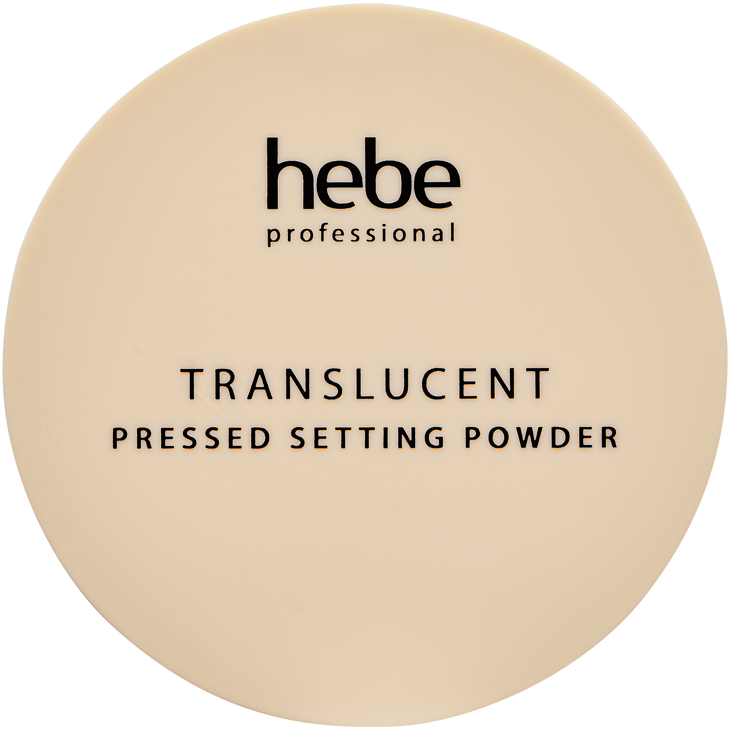 Polvos fijadores compactos translúcidos Hebe Professional