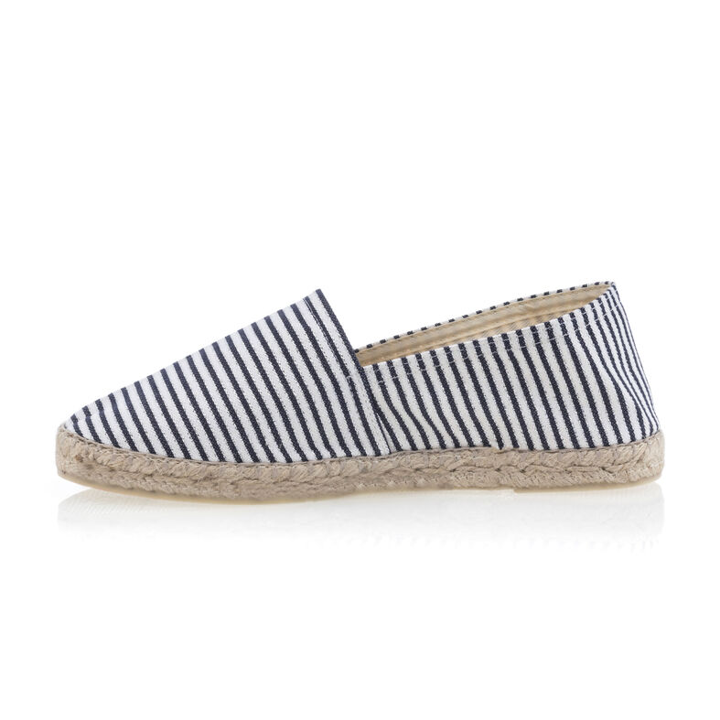 Blå espadriller med tausåler til dame