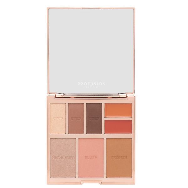Paleta očných tieňov Profusion Cosmetics na celú tvár, telová
