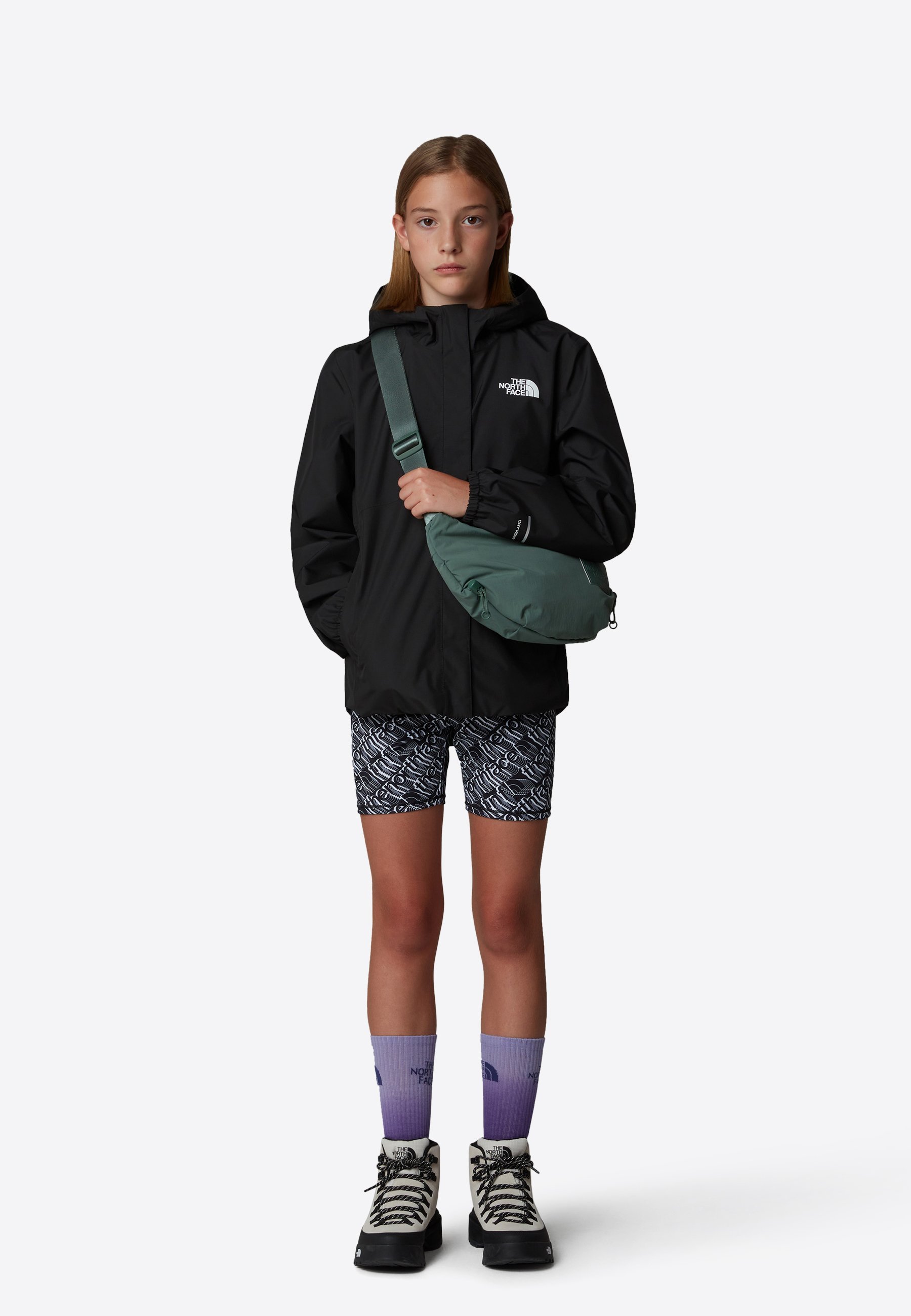 The North Face G ANTORA REGENJACK - Waterdichte jas - tnf zwart tnf zwart