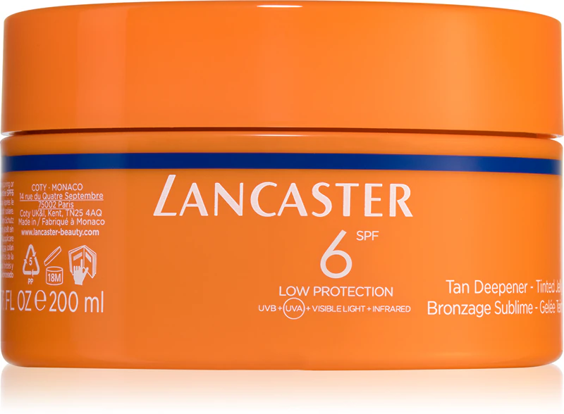 Lancaster Sun Beauty Tan Deepener Protective Tinting Gel SPF 6