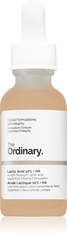 The Ordinary Lactic Acid 10% + HA serum za glajenje in piling kože