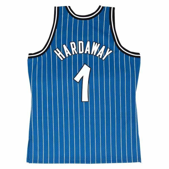 Maillot Mesh Swingman - MITCHELL & NESS - Orlando Magic - Anfernee Hardaway - 100% Polyester - Ciel Bleu